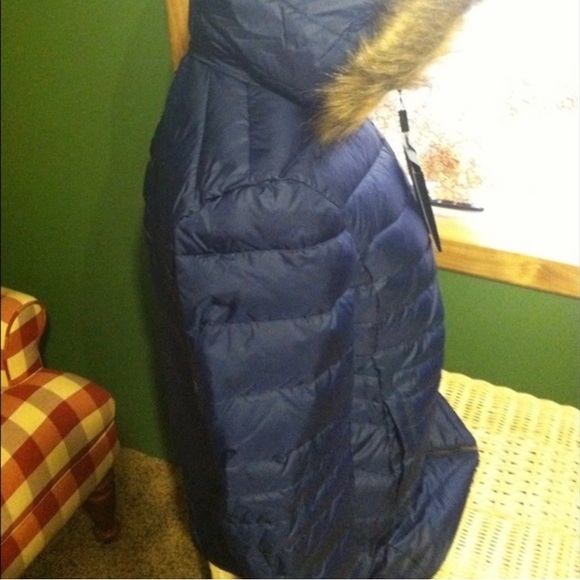 NWT Mark New York Deep Purple Coat Medium - Picture 3 of 4